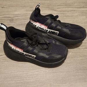 Black Adidas ortholite sneakers